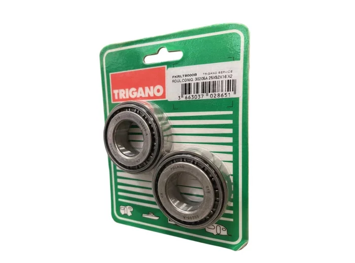 Blister de 2 roulement conique 30205. pour essieux 750 kg