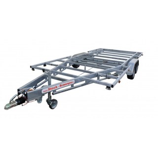 TH 5m40 x 2m44 Plateau 2 x essieu 1800 kg