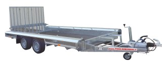 TM 4m x 1m80 porte engin 2 x essieux 1800 kg