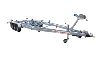 10m-2m55 - 3X1500 kg - 3500 kg - VLEMMIX - Remorque Porte-Bateau
