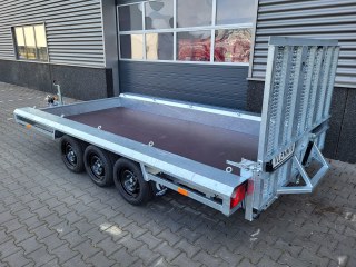 TM 4m x 1m80 porte engin 3 x essieux 1500 kg