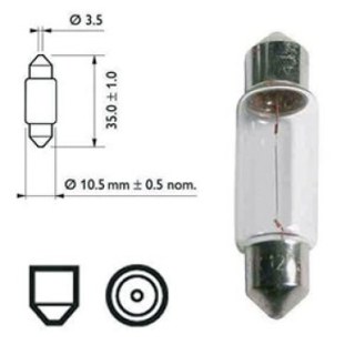 Ampoule navette SV 8,5 12V 5W