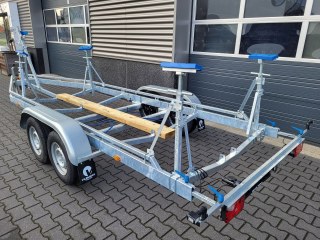 Remorque pour voilier 7m 2x1500kg