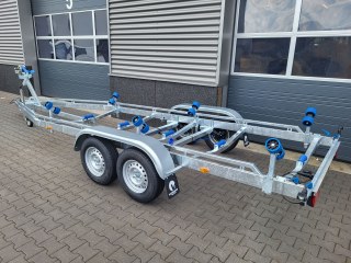 7m-2m20 2x1350kg - 2700 kg - VLEMMIX - Remorque Porte-Bateau