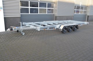 Remorque containeur 20 pieds 3 x essieu 1800 kg
