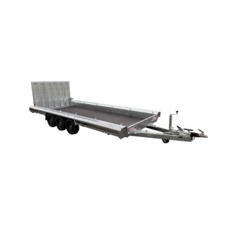 TM 4m80 x 1m80 porte engin 3 x essieux 1500 kg