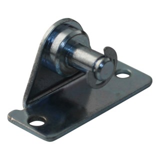 support laterale broche R6 avec circlip retenue BA30/Z06 zingué Support d'angle haut 16mm, 2 trous Ø4.3mm sur 40mm. Robinet Ø6x6,5mm. Stud 14mm.