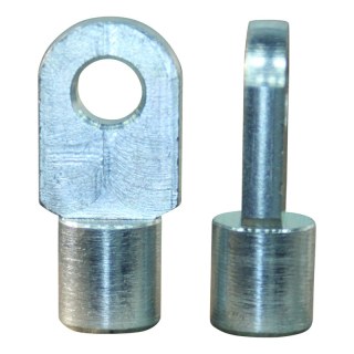 usiné œil vis M8mm AS30 Ø8,1mm 5mm zingué