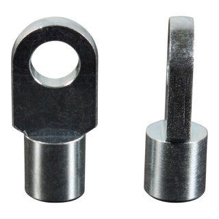 usiné œil vis M8mm AS30S Ø10,1mm 5mm zingué