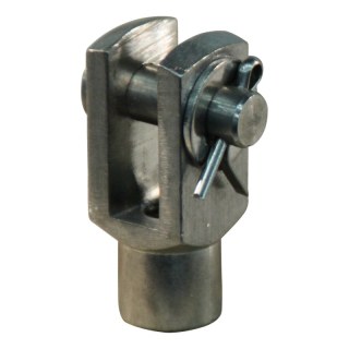 fourche avec goupille et appuyant GG60* M10x40mm il. 60 inox 304