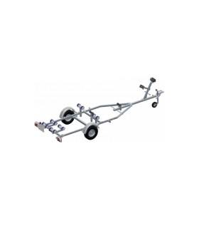 Remorque Bateau Immergeable Sun Way D1655 PTAC 500kg kit rouleaux