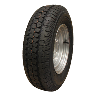 pneu + roue 145 R10C Trailermaxx CR-966 M+S 3.50Bx10H2 ET-2.1 60/100/4 métal gris