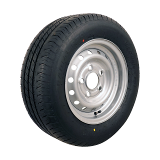 pneu + roue 195/60 R12C R701 M+S 5½Jx12H2 ET30 67/112/5 métal gris
