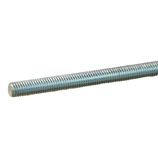 embout fileté M10x3000mm zinc galvanisé