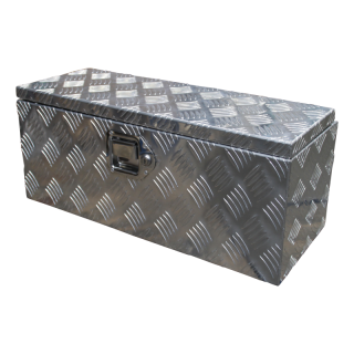 caisse à outils aluminium lxbxh 600x300x300mm serrure de coffre