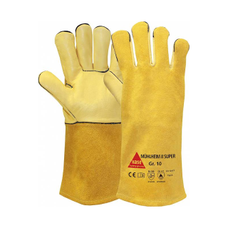 gant de soudage croûte de cuir taille 10