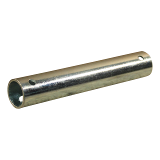 entretoise de roue jockey Ø20mm 115mm zingué