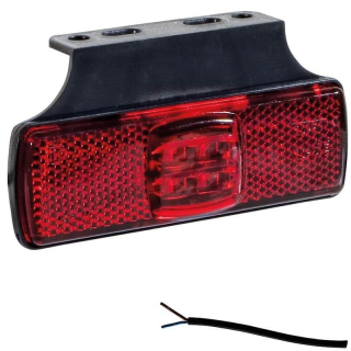 Feu de position LED Rouge | 12-24V | 50cm cable