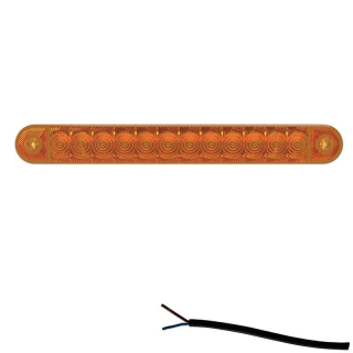 Feu de position LED orange | 12-24V | câble de 50cm.