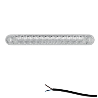 Feu de position LED blanc | 12-24V | 50cm. cable