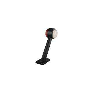 feu d'encombrement rood/wit droit câble 200 mm 12/24V