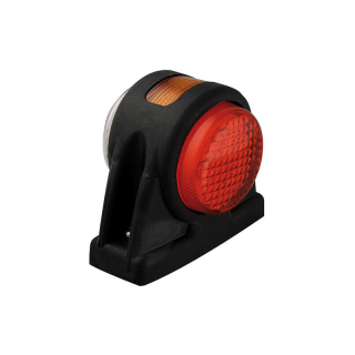 feu d'encombrement rouge/blanc/orange universel câble 200 mm 12/24vV