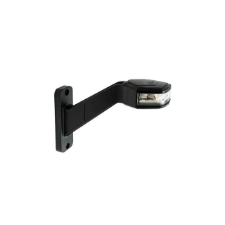 Droite | LED feu de gabarit LED | 12-24V | 30cm. cable | rouge/blanc