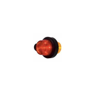 Lampe suspendue LED à tige courte | cabuchon clair | 12-24V