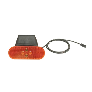 Feu de position LED de couleur orange | ADR | 24V | câble de 100cm. | 1,5mm². connecteur