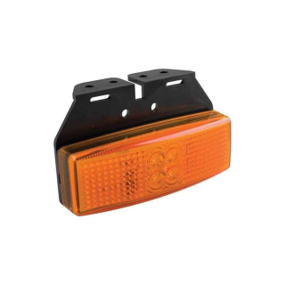 Feu de position LED de couleur ambre | 12-24V | câble de 20cm