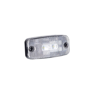 Feu de position LED blanc | 12-24V | 50cm. cable