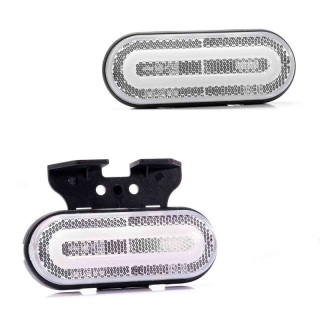 Feu de position LED blanc | 12-24V | 50cm. cable