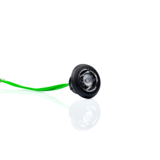 LED Feu compact de décoration à encastrer vert 12/24V