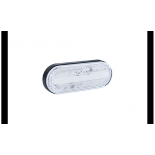 Feu de position LED blanc | 12-24V | 50cm. cable
