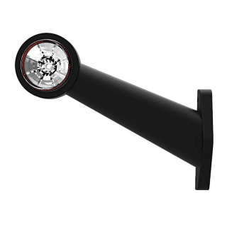 feu d'encombrement rood/wit droit P&R câble 200mm, 1,5mm² 12/24V