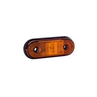 LED feux de position orange 12-24V 10m. cable