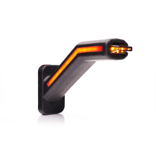 LED Feu de gabarit LED gauche incl. feu clignotant, cabuchon 12-24V