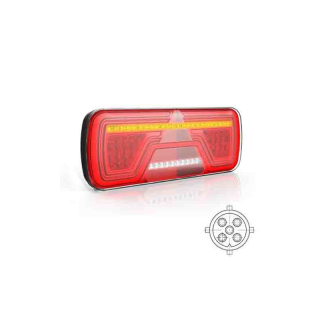 feu arrière LED baïonnette à 5 pôles baïonnette à 5 pôles gauche gauche 12/24V Lavaflow