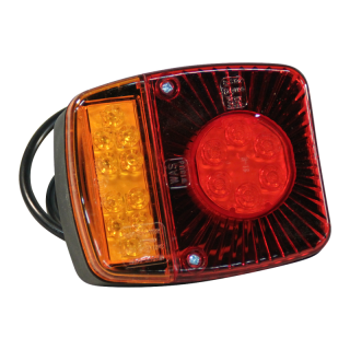 feu arrière LED câble 476 , LED 12V - 24V , universel 12/24 V
