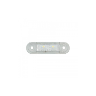 Feu de décoration LED vert | 12-24V | 20cm. cable