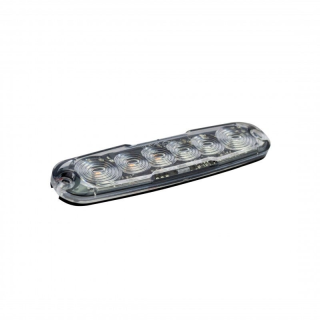 Feu de brouillard LED ultra compact | 24V | 25cm cable