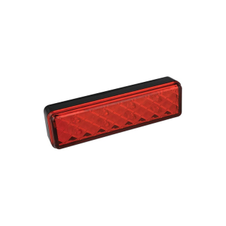 Feu de brouillard LED slimline | 12-24V | 0,18m. cable
