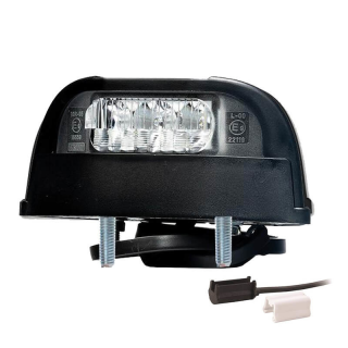 éclairage de plaque LED 12/24vV P&R câble 500mm , 2x 1,5mm²