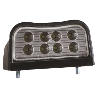 éclairage de plaque LED 12/24V Connecteur coulissant blanc
