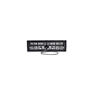 support de plaque+éclairage de plaque LED , 200cm kabel open eind 12-24V
