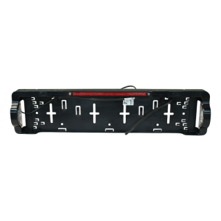 support de plaque d'immatriculation + éclairage de plaque d'immatriculation + 3ème feu stop LED , Câble DC 800mm