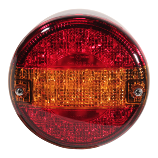 feu arrière LED baïonnette à 5 pôles Feu 3-function LED “modèle hamburger” universel