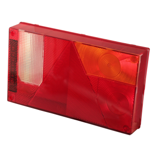 cabochon de feu Multipoint I droit avec vitre de recul