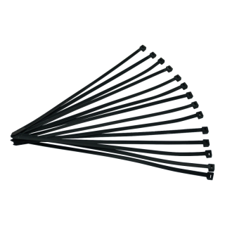 attaches de câble 3,6mm 140mm noir
