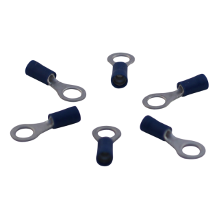 cosses rondes pré-isolées pour le fil 1,5 – 2,5mm2 M6 ,mm bleu